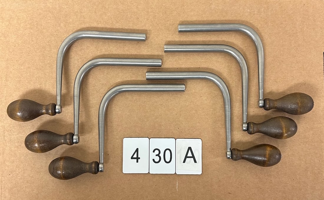 Lot of 6 Victor Phonograph Cranks (1 of 1)