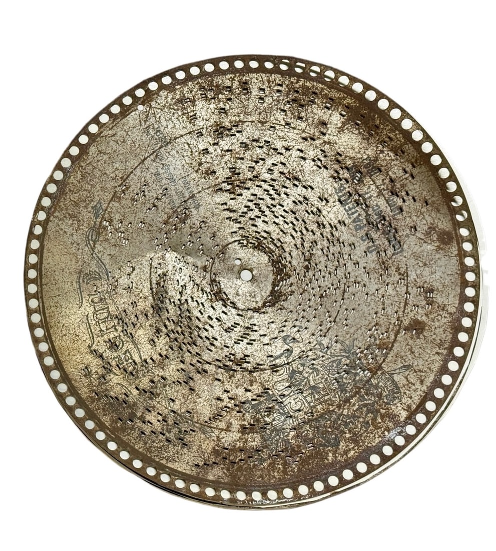 10 12-1/4" Regina Discs: 6291, 6248, 6260, 6266, 6309, 6311, 6316, 6387, 6383, and 6610. One Lot.