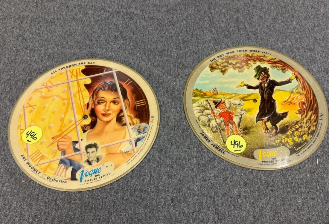 2 Vogue Picture Records: R745 (Part 1) and R730