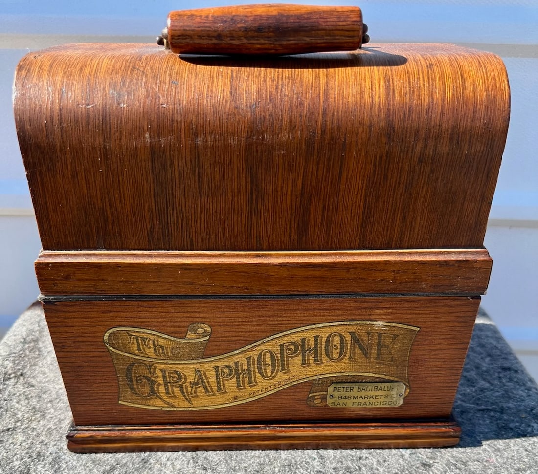 Columbia Graphophone Peter "Bacigalupi" Type A Cylinder Phonograph (1 of 4)