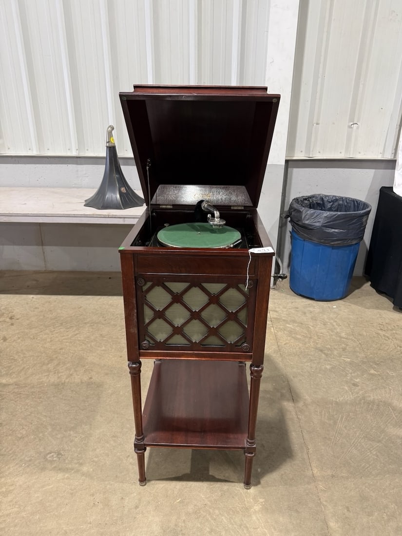 Edison A-100 Diamond Disc Floor Model Phonograph (1 of 3)