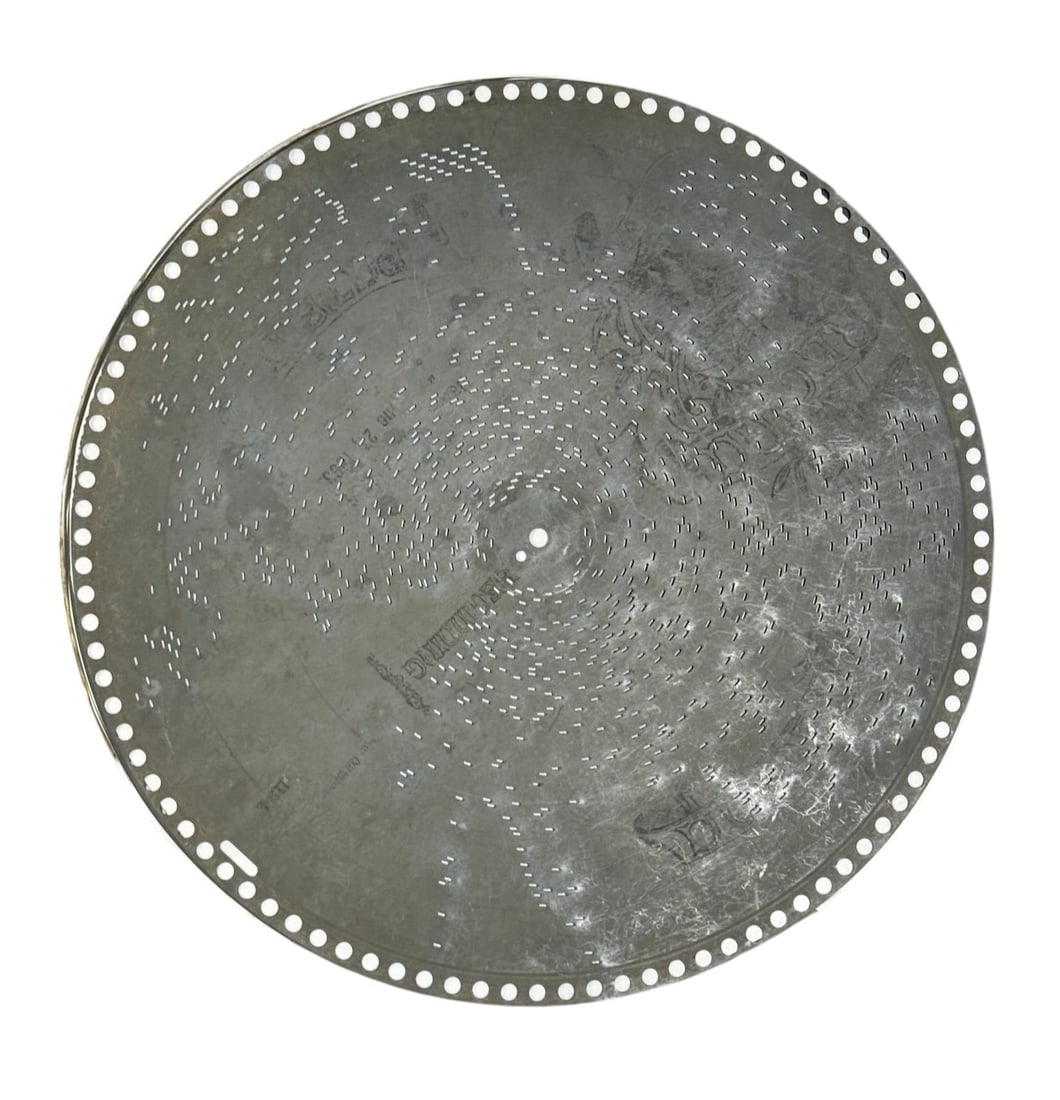 10 15-1/2" Regina Music Discs (1 of 1)