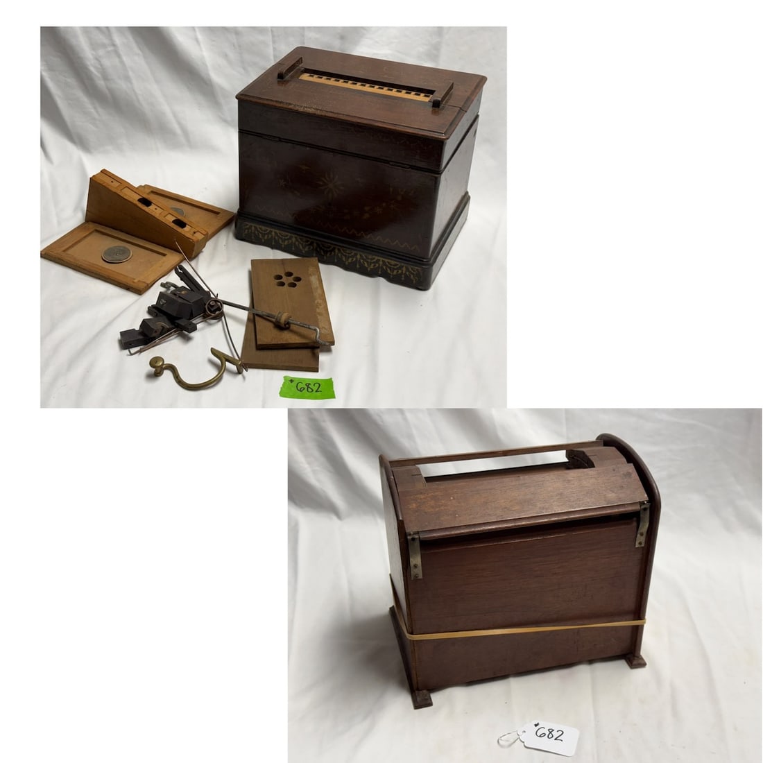 Musical Casket Paper Roll Organ & Paper Roll organ (1 of 7)