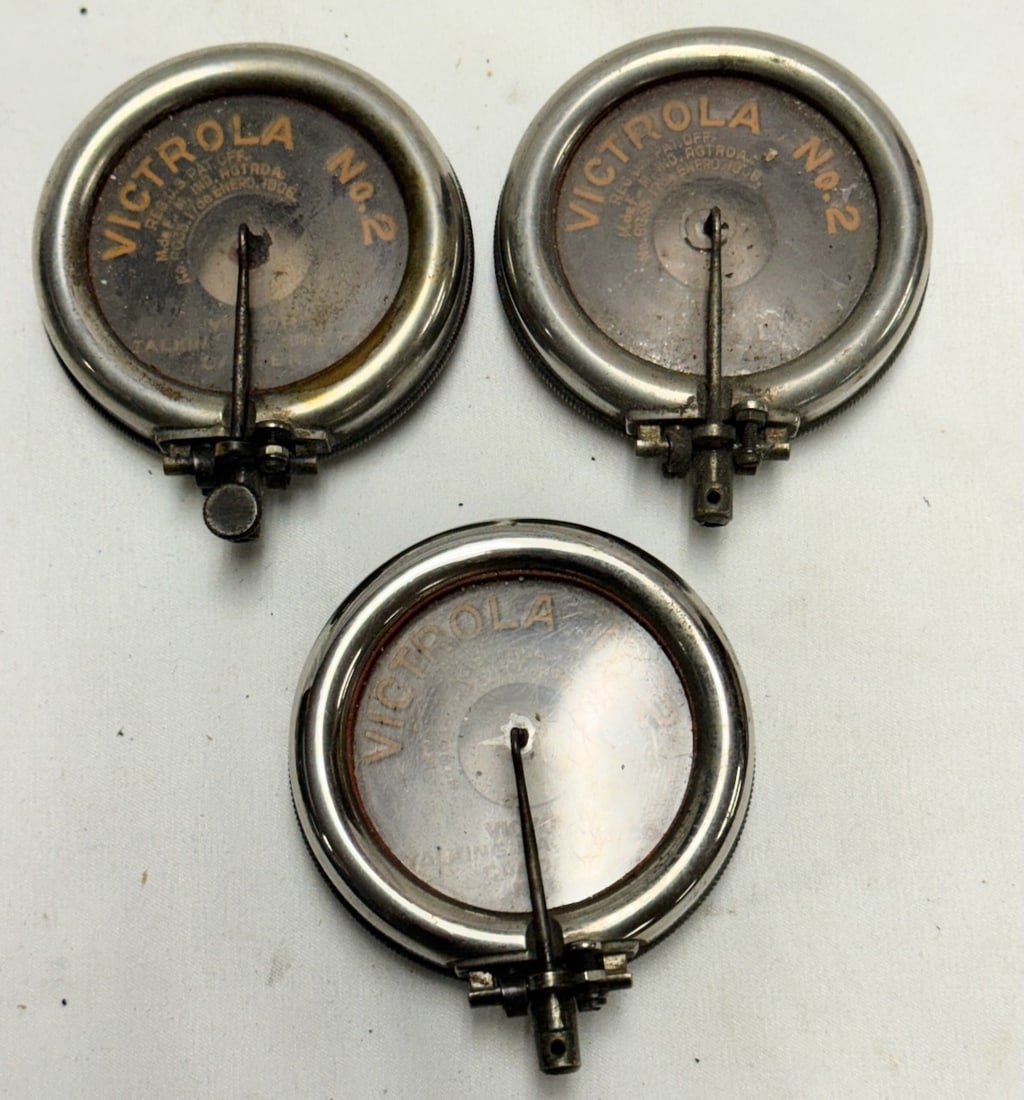3 Victrola #2 Reproducers: One Lot.
