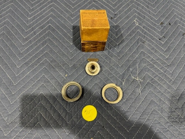 Edison Reproducer & Weights: An "H" Reproducer and 2 Reproducer Weights