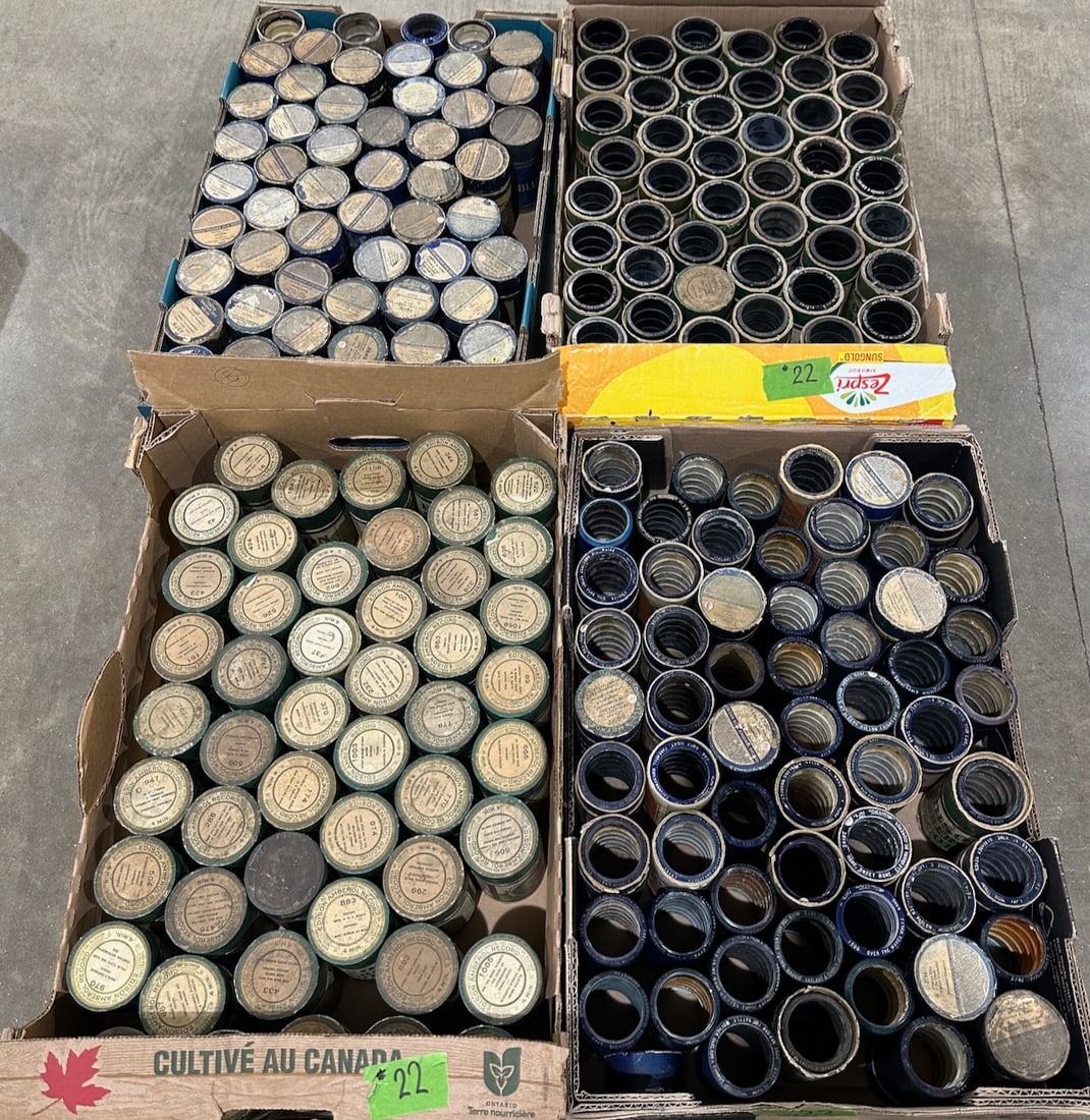 214 Cylinder Records: Most in boxes. One Lot