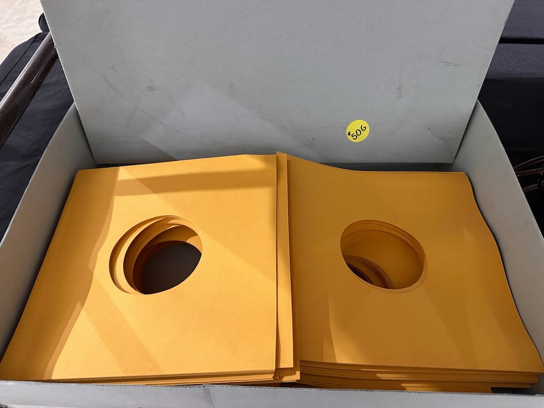 New 10?? Record Sleeves: 42 Total