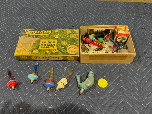 Christmas Lights, Bulbs, Etc.: With a Mazda Box