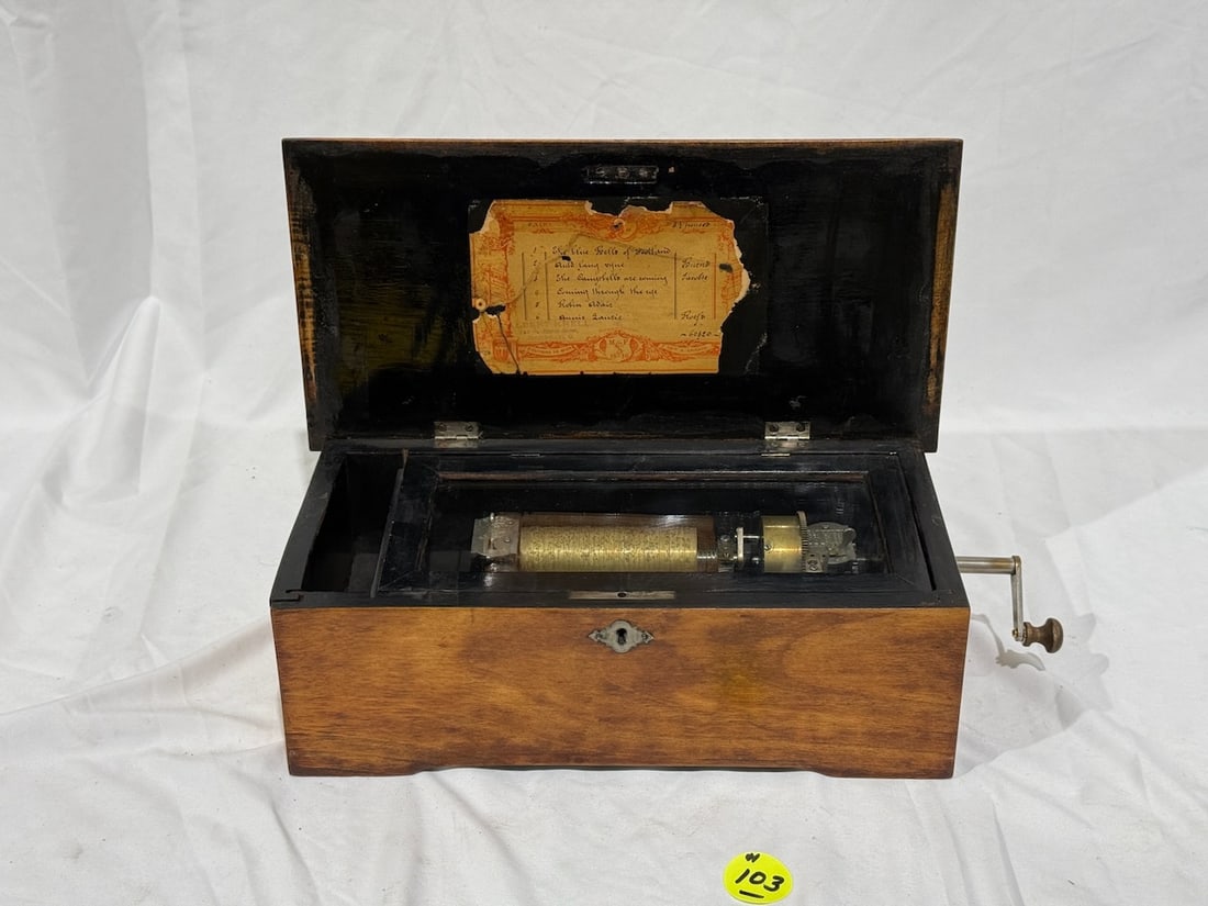 Mermod Freres Cylinder Music Box (1 of 4)