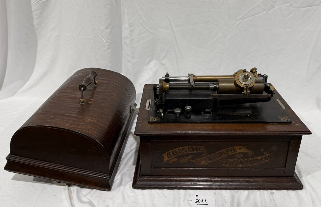 Edison Triumph Prototype? Cylinder Phonograph (1 of 7)