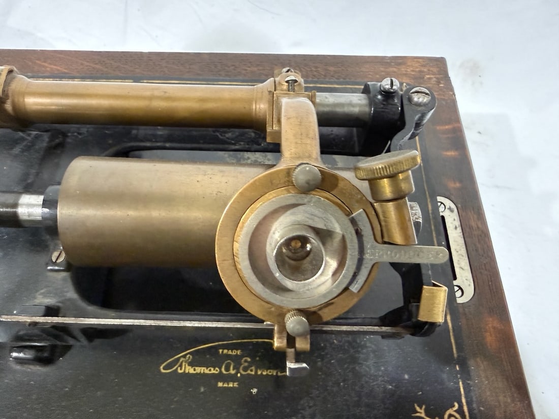 Edison Triumph Prototype? Cylinder Phonograph - 4