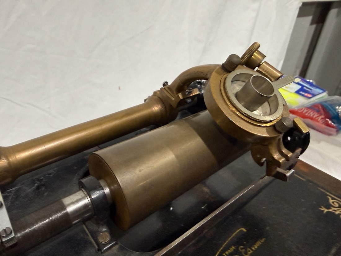 Edison Triumph Prototype? Cylinder Phonograph - 6