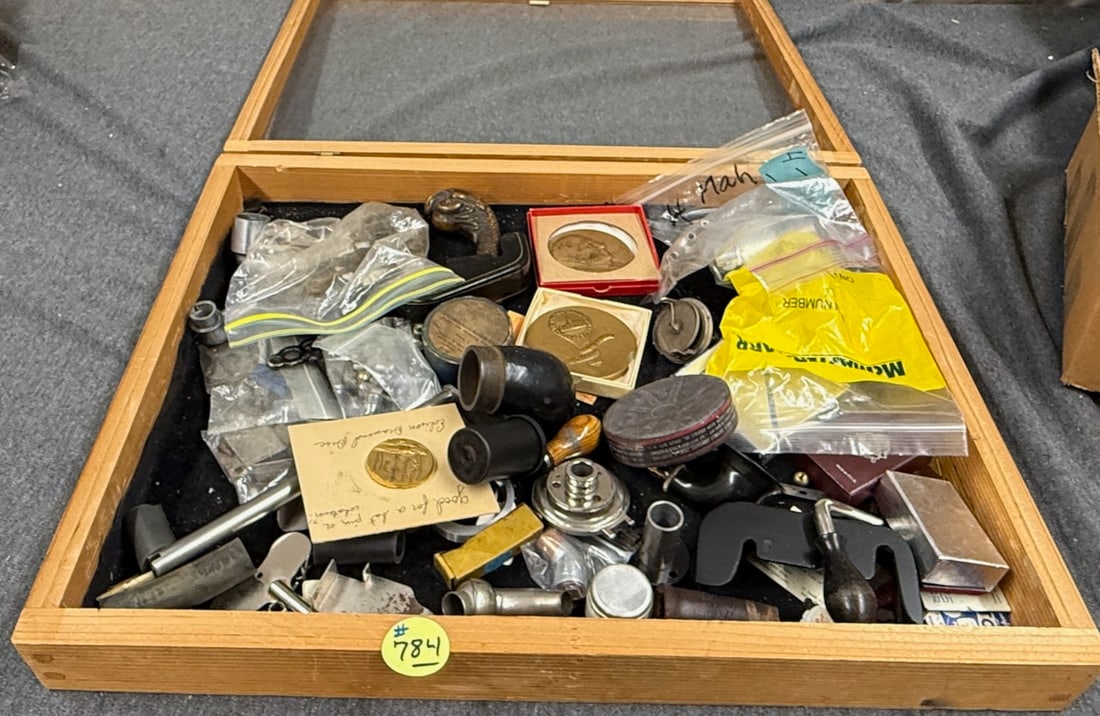 Display Case and Contents (1 of 2)