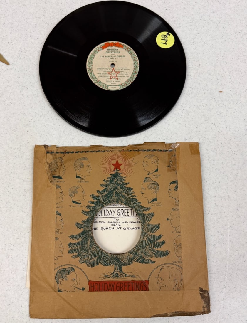 Edison Diamond disc record (1 of 2)