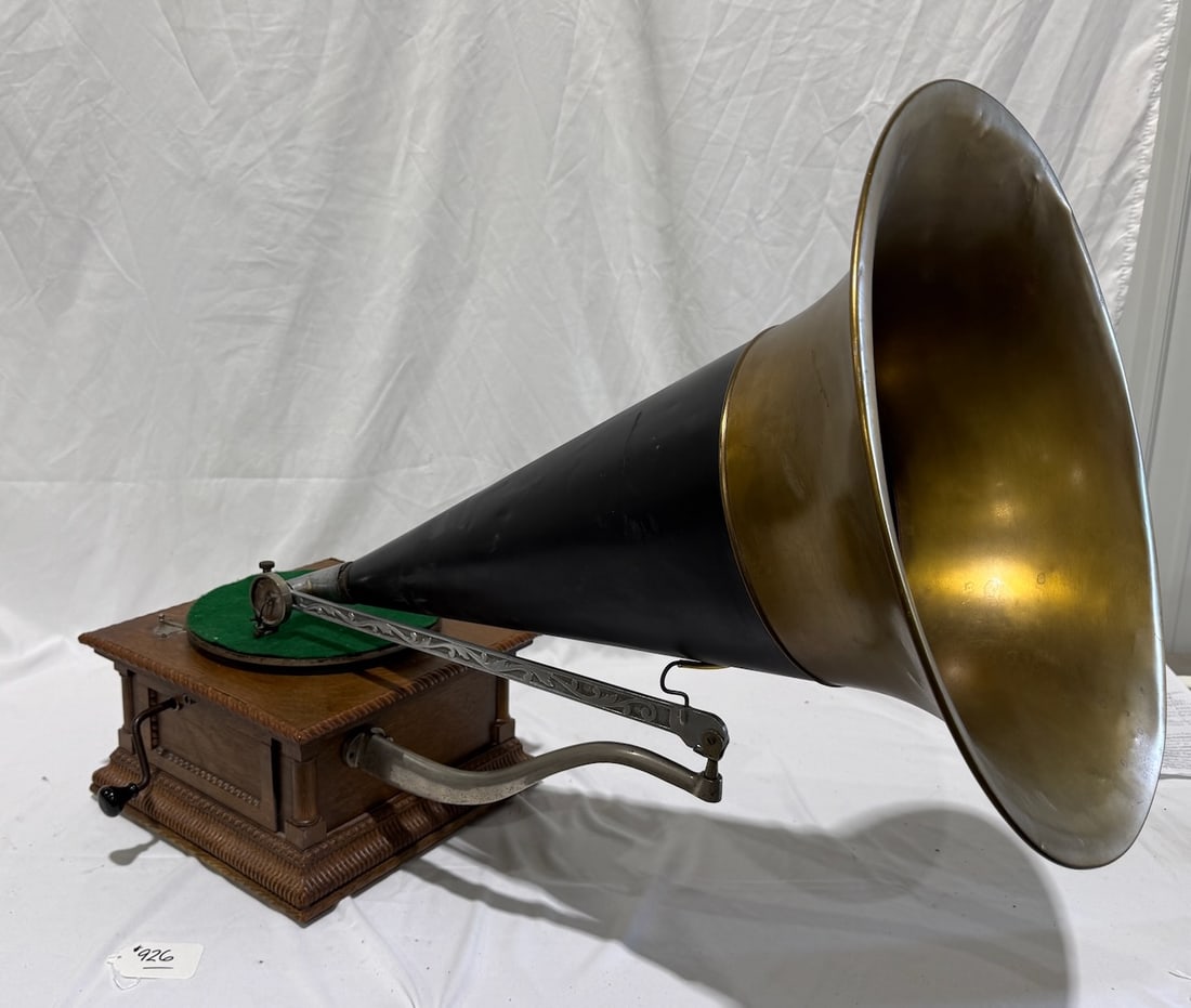 Talk-O-Phone Front Mount Disc Phonograph (1 of 4)