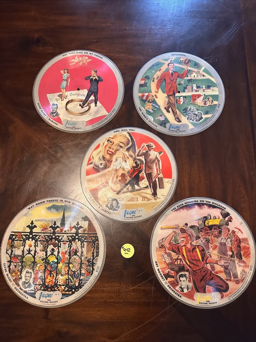 5 vogue Picture records: R722, R766, R720, R753, R713/R711