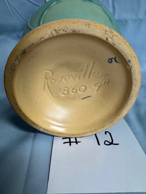 Roseville Ixia Pattern Vase - 2