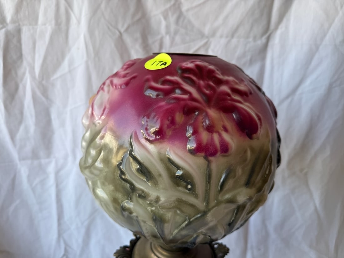 Fantastic Iris Pattern GWTW Lamp - 2