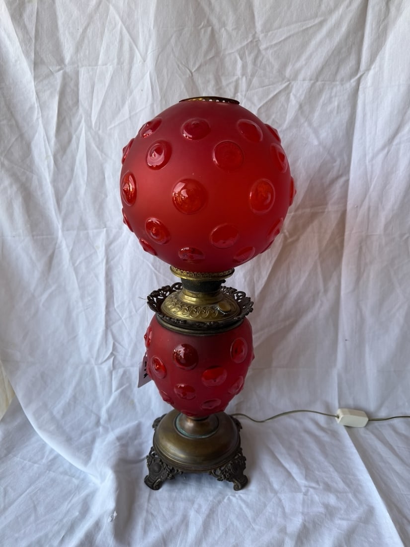 Antique Pittsburgh GWTW Lamp (1 of 4)