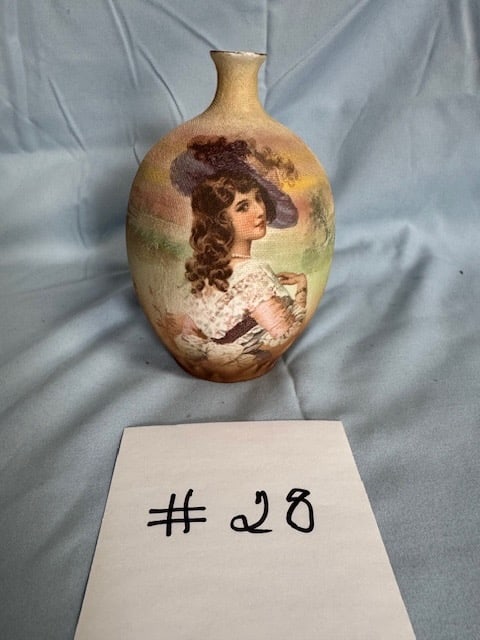 Royal Bayreuth Tapestry Bud Vase (1 of 1)