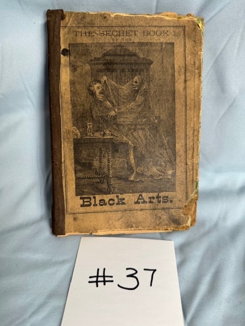 Antique Book - "The Secret of the Black Arts": The Occult Sciences of Demonology…. Copyright 1875, Hurst & Company. The condition is average with overall wear.