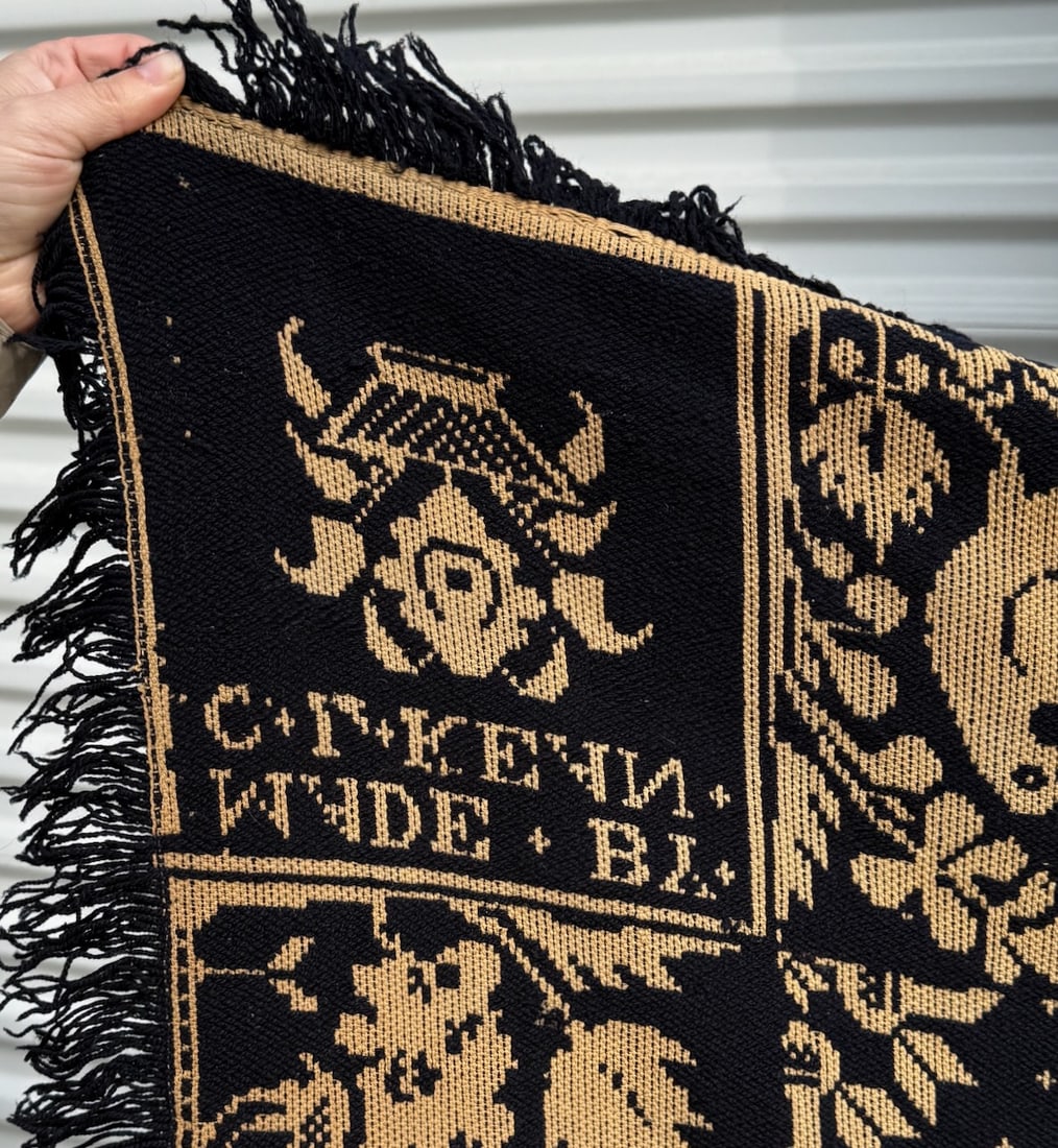 Antique Signed Coverlet - 3