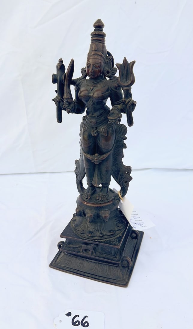 Bronze Asian Statue (1 of 2)