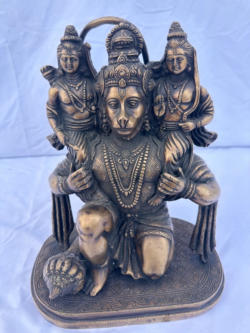 Brass Hindu Statue - 2