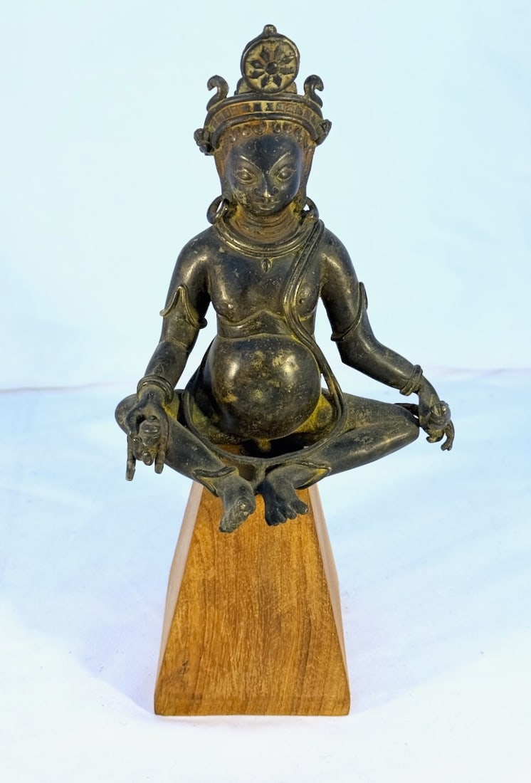 Tibetan Bronze Statue (1 of 2)