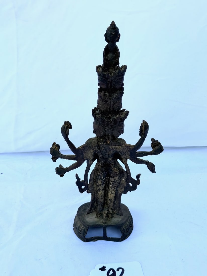 Bronze 11-headed Statue - 3