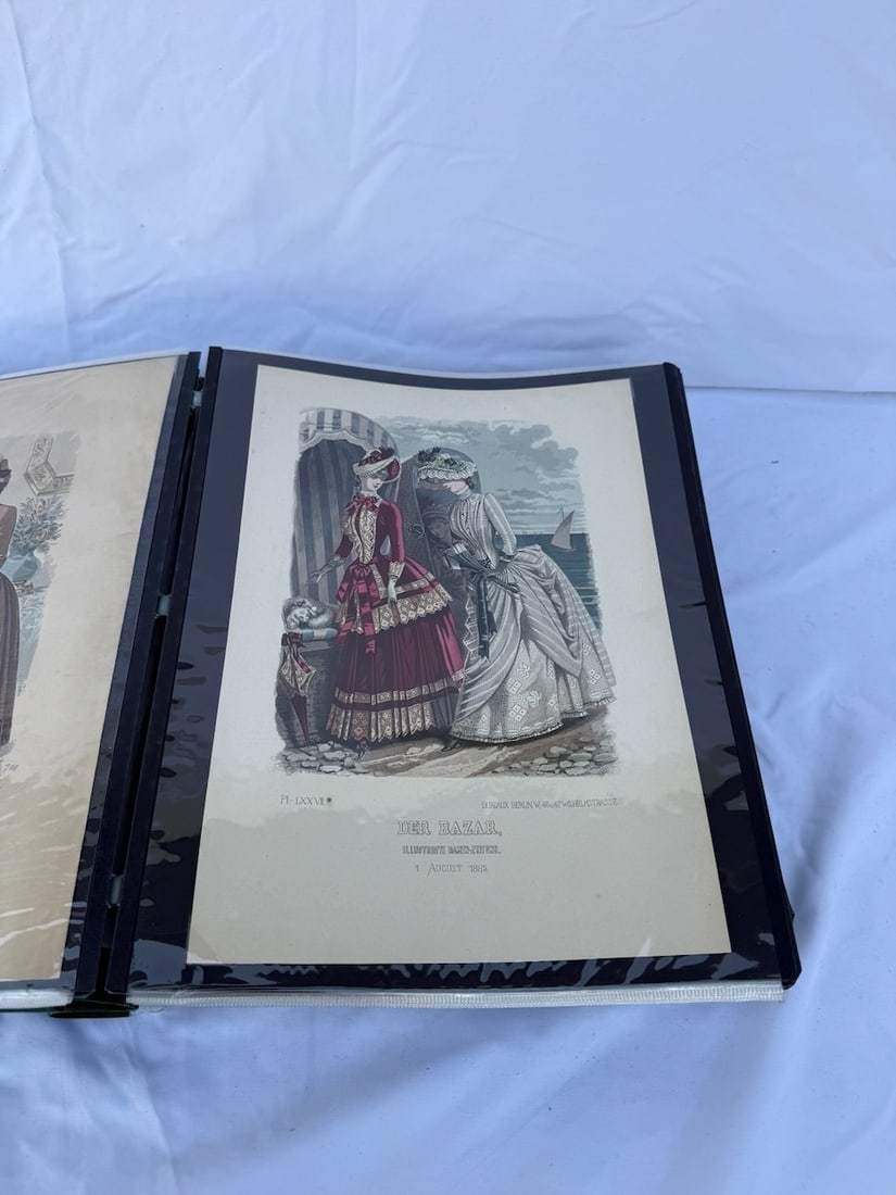 Large Album of 178 Fashion Plates (1 of 8)