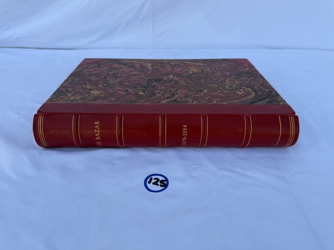 Bound Volume of Fashion Plates (1 of 6)