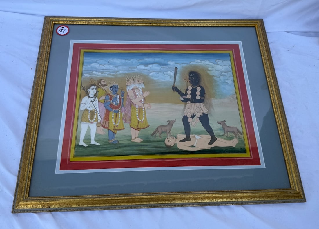 Large Indian Art Work (1 of 2)