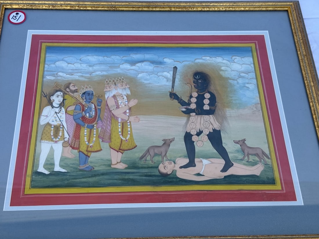 Large Indian Art Work - 2