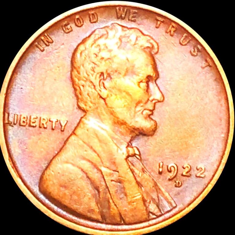 1922-D Lincoln Wheat Penny UNCIRCULATED: 1922-D Lincoln Wheat Penny UNCIRCULATED