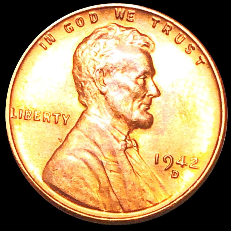 1942-D Lincoln Wheat Penny UNCIRCULATED: 1942-D Lincoln Wheat Penny UNCIRCULATED