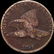 1858 Flying Eagle Cent NICELY CIRCULATED