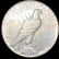 1927-S Silver Peace Dollar CLOSELY UNCIRCULATED - 2