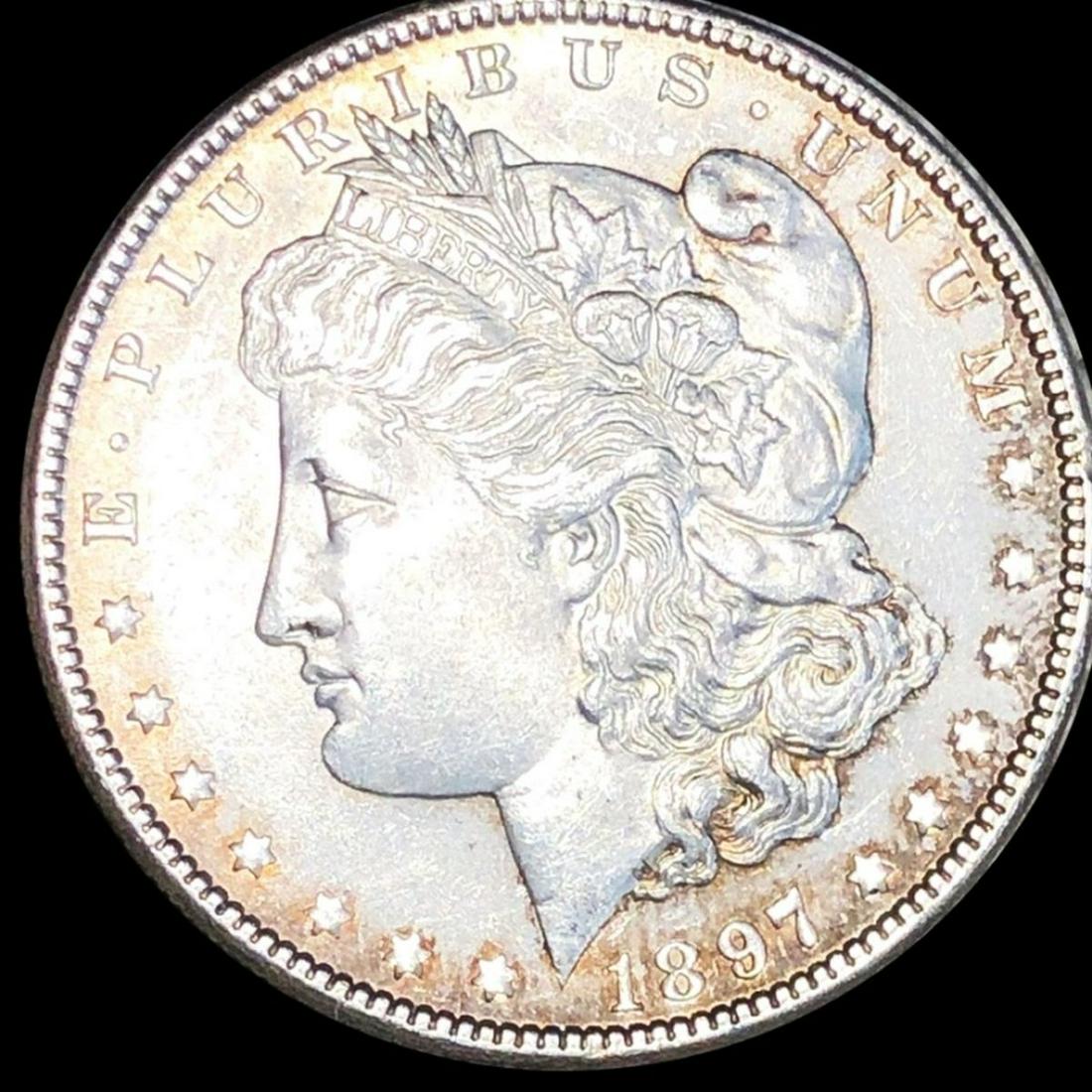 1897 Morgan Silver Dollar UNCIRCULATED: 1897 Morgan Silver Dollar UNCIRCULATED
