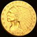 1914-D $2.50 Gold Quarter Eagle UNCIRCULATED