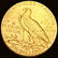 1914-D $2.50 Gold Quarter Eagle UNCIRCULATED - 2