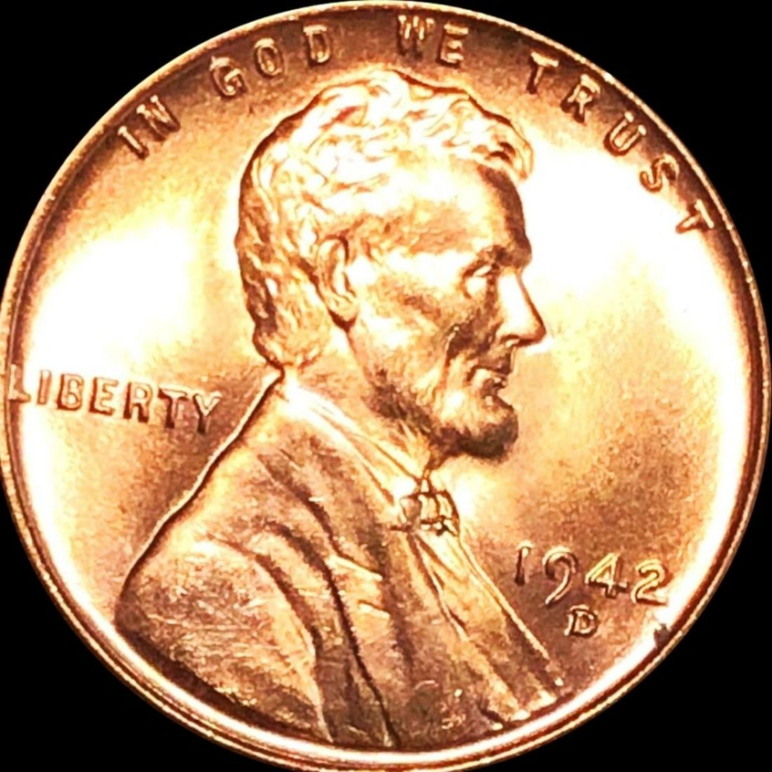 1942-D Lincoln Wheat Penny UNCIRCULATED: 1942-D Lincoln Wheat Penny UNCIRCULATED