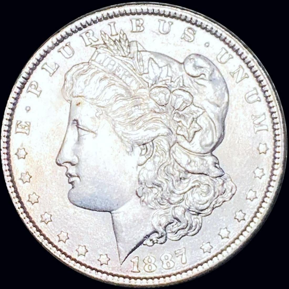 1887 Morgan Silver Dollar UNCIRCULATED: 1887 Morgan Silver Dollar UNCIRCULATED