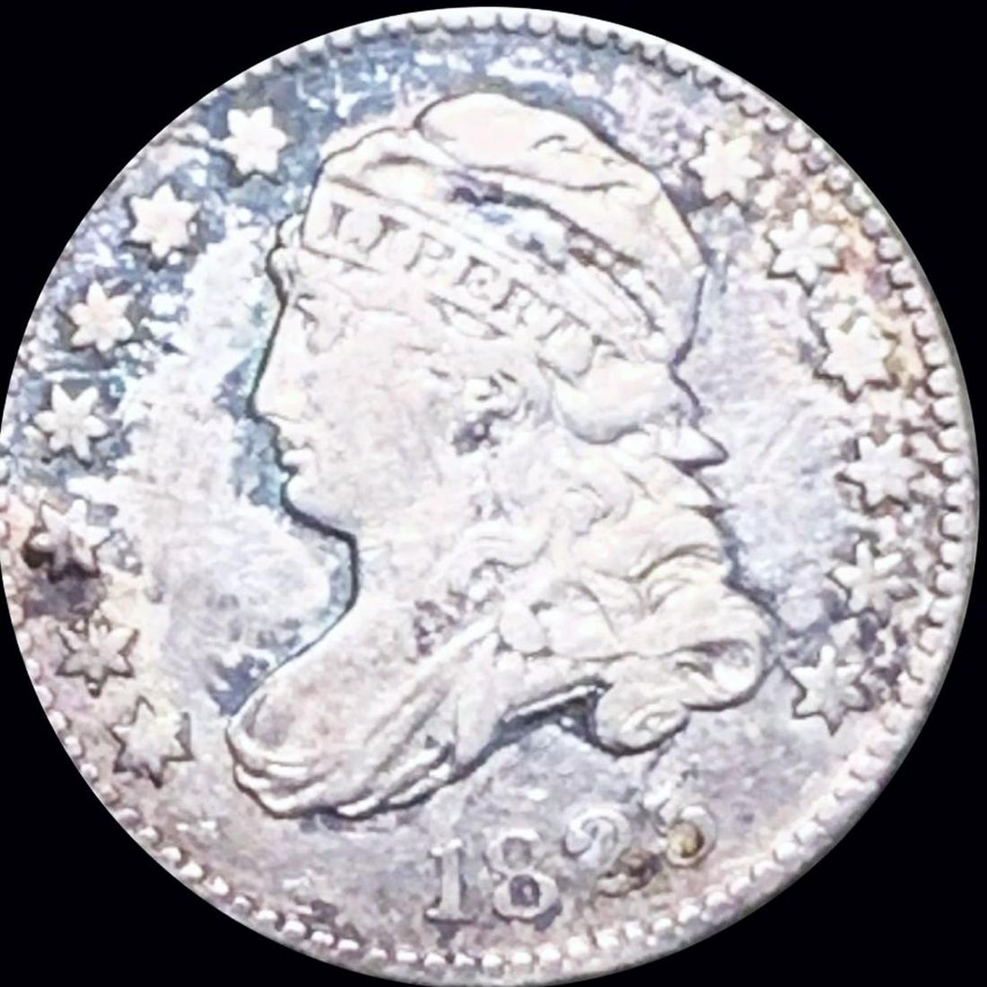 1825 Capped Bust Silver Dime XF: 1825 Capped Bust Silver Dime XF