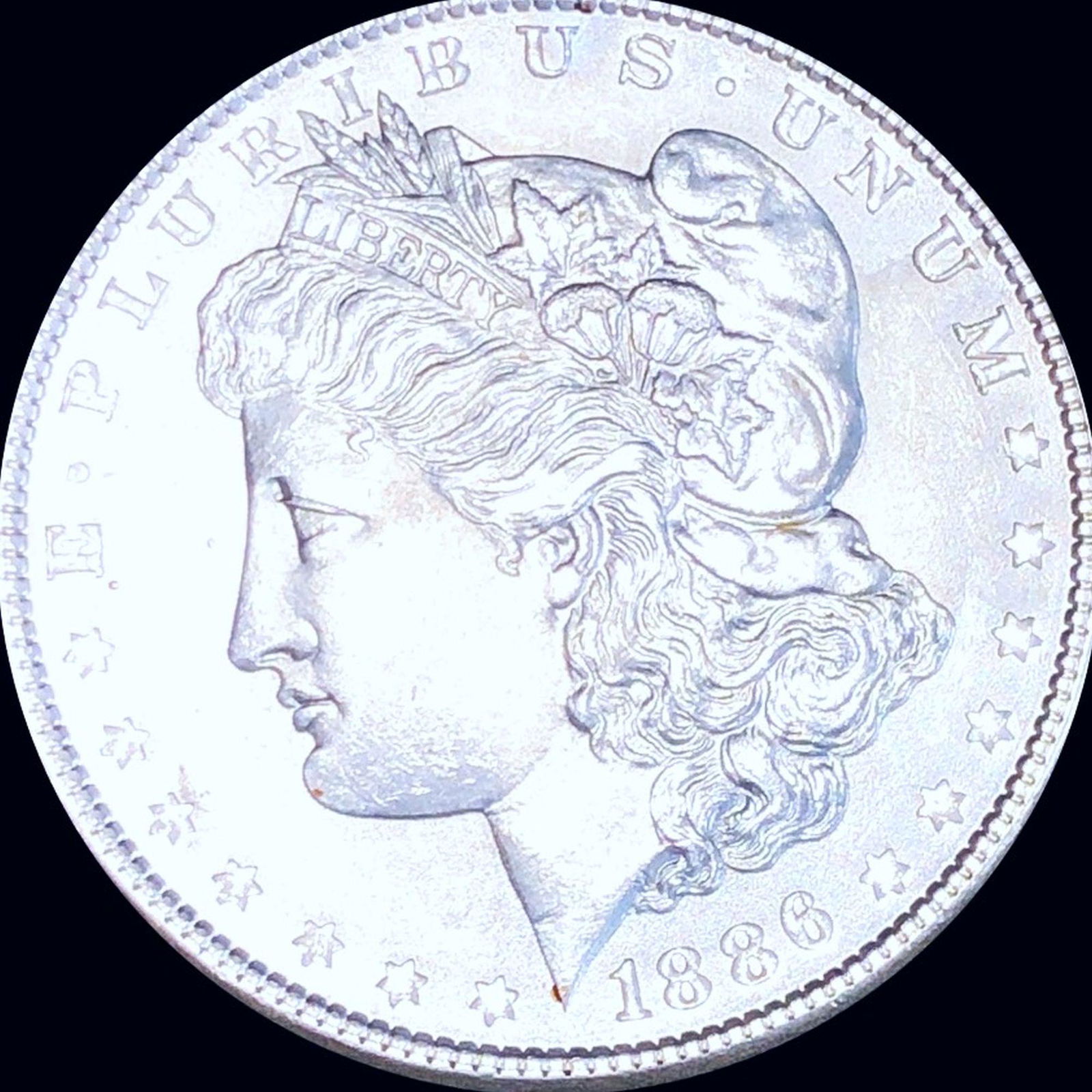 1886 Morgan Silver Dollar UNCIRCULATED: 1886 Morgan Silver Dollar UNCIRCULATED