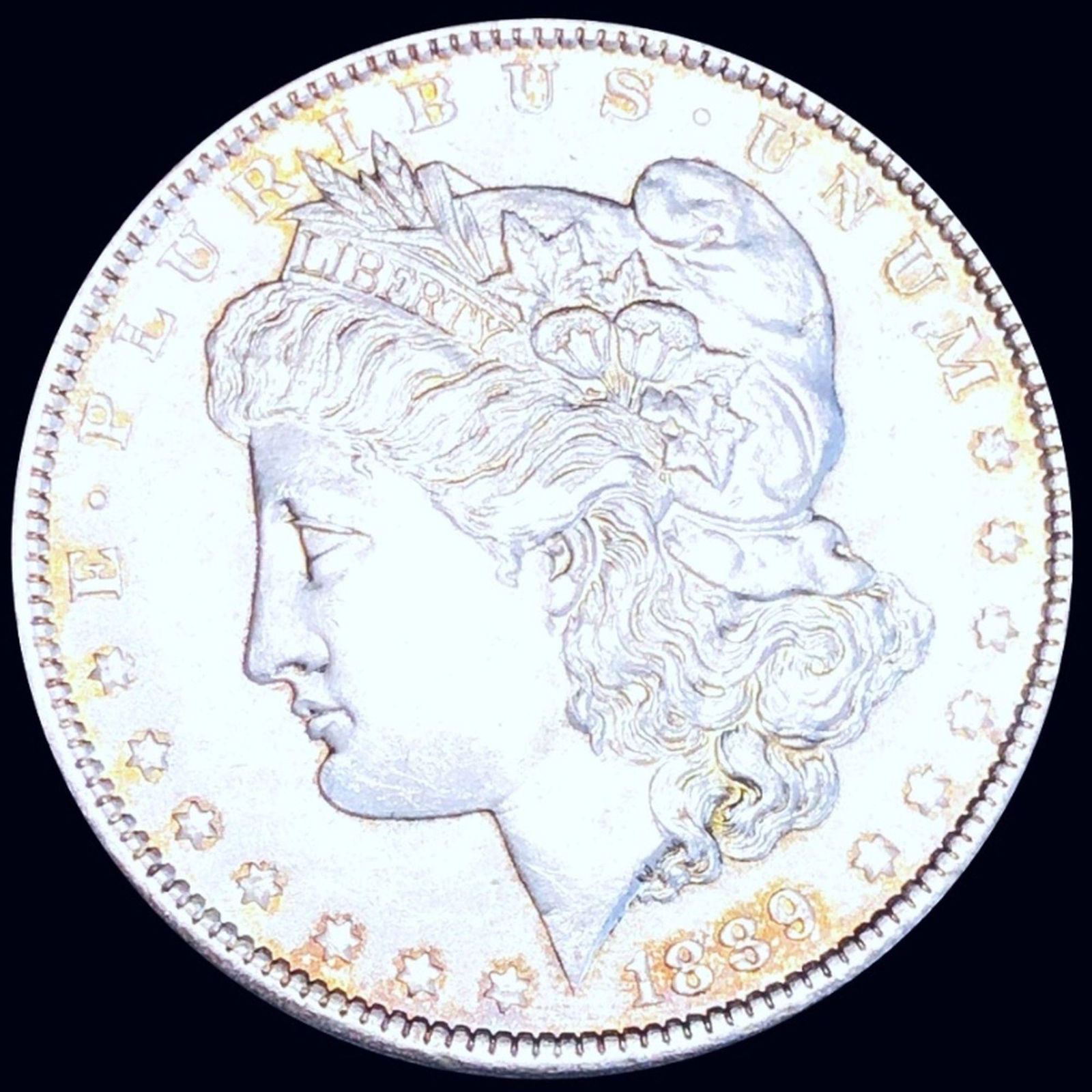 1889 Morgan Silver Dollar UNCIRCULATED: 1889 Morgan Silver Dollar UNCIRCULATED