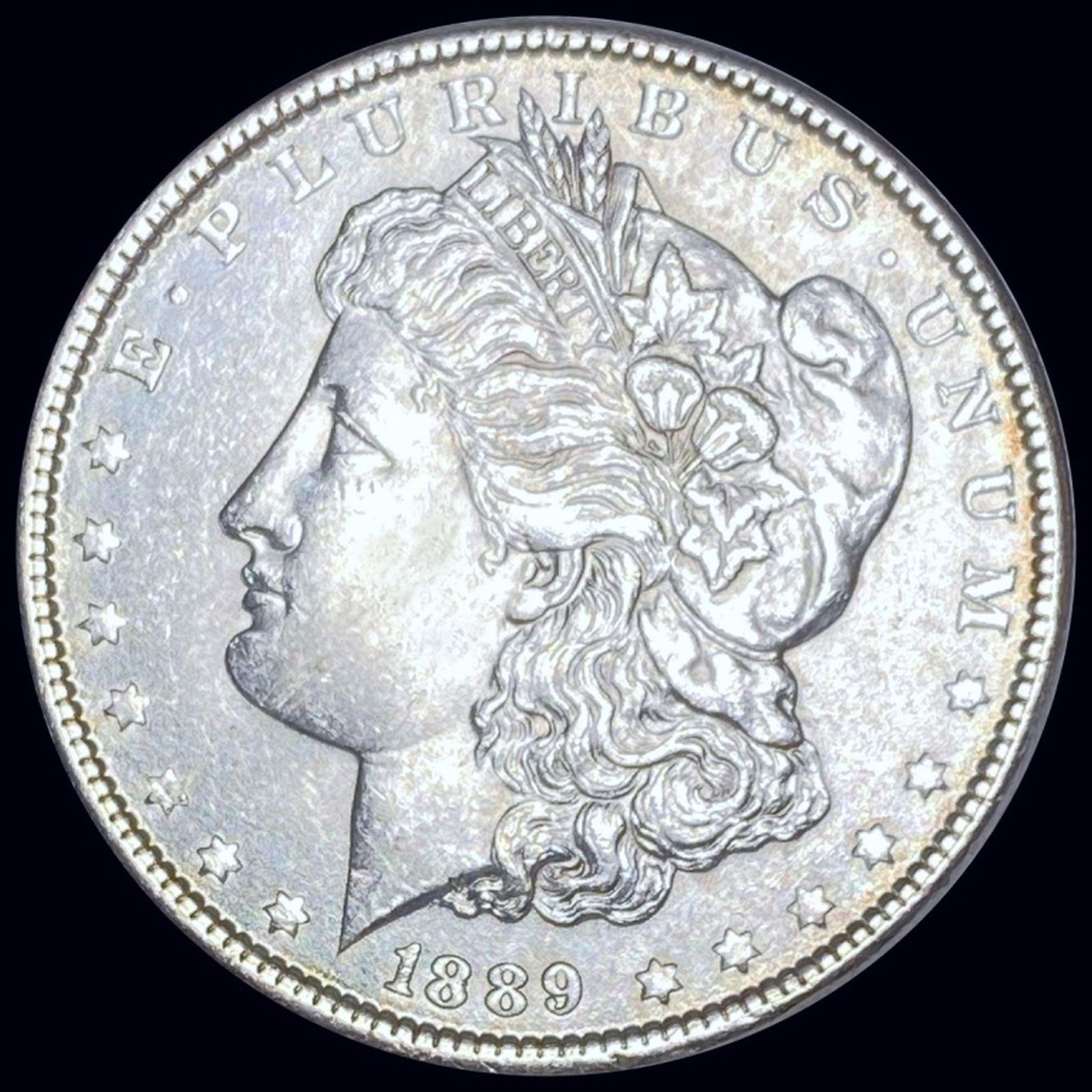1889 Morgan Silver Dollar UNCIRCULATED: 1889 Morgan Silver Dollar UNCIRCULATED