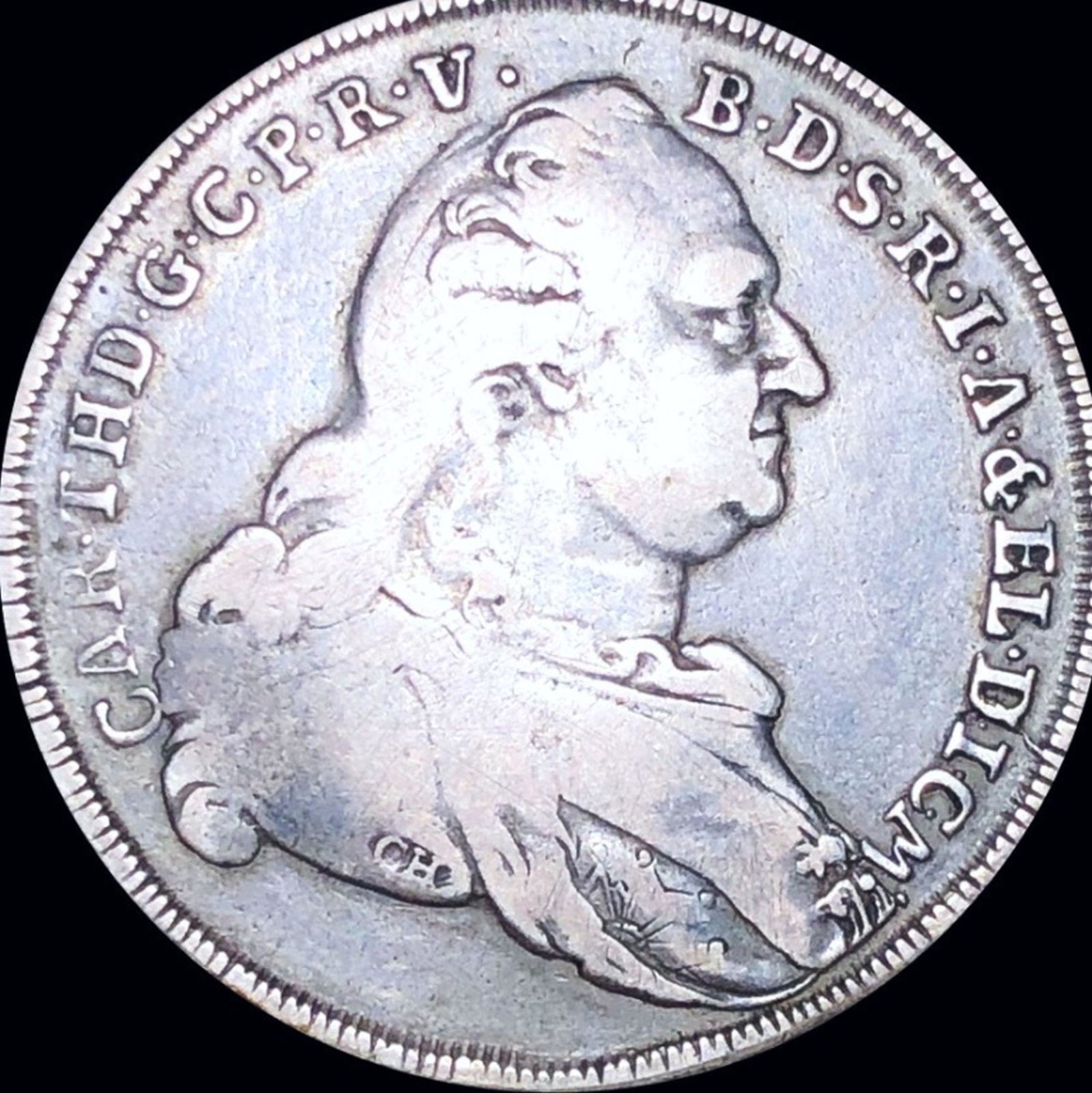 1782 Bavarian Silver Thaler LIGHTLY CIRCULATED: 1782 Bavarian Silver Thaler LIGHTLY CIRCULATED
