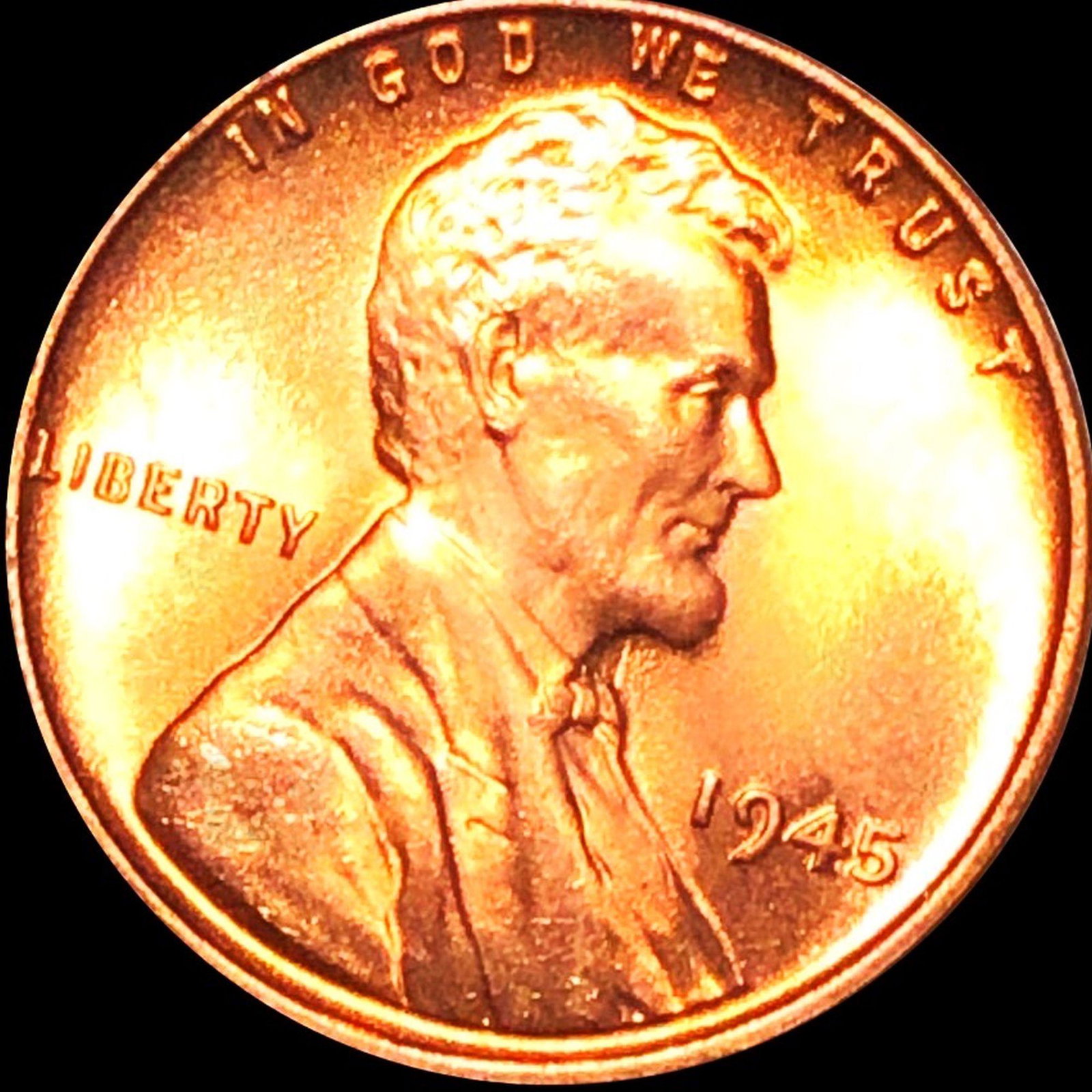 1945 Lincoln Wheat Penny UNCIRCULATED: 1945 Lincoln Wheat Penny UNCIRCULATED