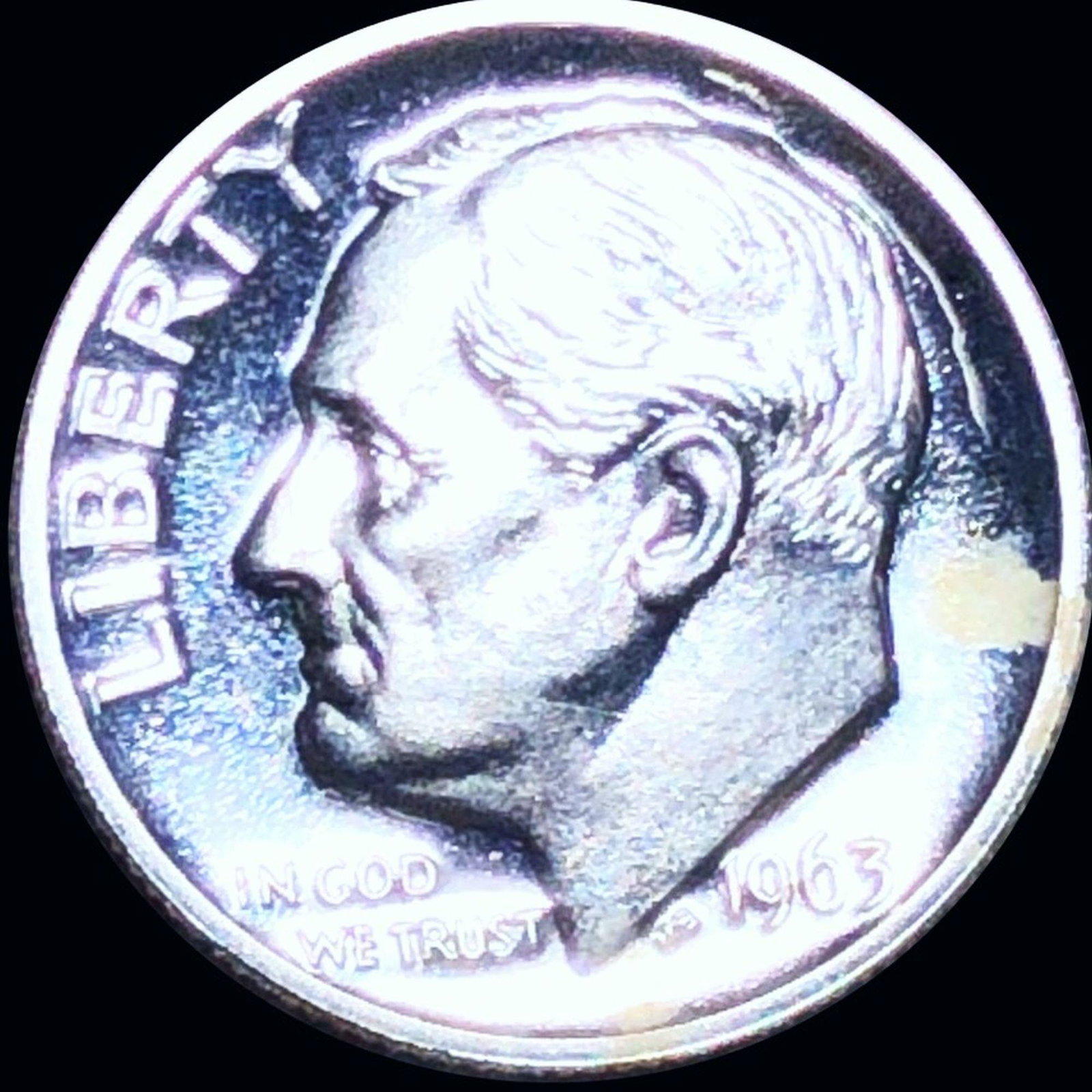 1963 Roosevelt Silver Dime CHOICE PROOF: 1963 Roosevelt Silver Dime CHOICE PROOF